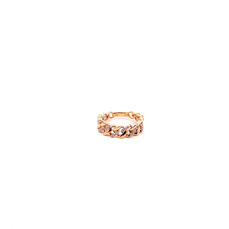 14K Ladies Natural Diamond Fashion Ring